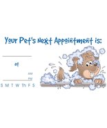 Pet Appointment Kards Vet Grooming Client Reminder Cards 2 x 3.5&quot; 100 Ct... - £16.62 GBP+