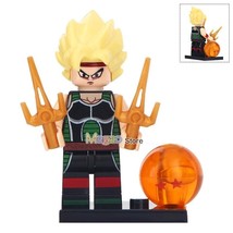 Single Sale Super Saiyan Bardock Father of Goku Dragon Ball Legends Minifigures - £2.20 GBP