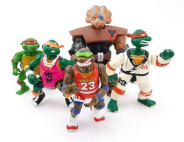 Playmates™ Teenage Mutant Ninja Turtles Slam Dunkin Vintage Lot 1990s-2000s - £28.34 GBP