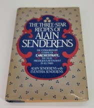 The Three Star Recipes Of Alain Senderens HCDJ Book 1982 First Edition C... - £23.16 GBP
