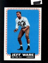 1964 Topps #128 Jeff Ware Vgex Ny Jets *X56766 - £2.70 GBP