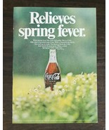 Vintage 1969 Coca-Cola Relieves Spring Fever Full Page Color Ad 1221 - £5.22 GBP