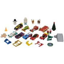 Hot Wheels Advent Calendar 8 Cars &amp; 16 Accessories - Mattel - £14.78 GBP