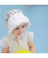 5-18 months Old Baby Girl Bonnet Baby Hat Ruffle Bonnets Gift Newborn Ph... - $131.04 MXN
