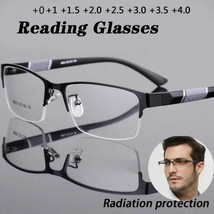 Gafas de lectura para hombres y mujeres, lentes de lectura de medio Marc... - $17.99