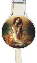 Everything Orange Mermaid Purse Hanger Round Top Handbag Table Hook - £9.21 GBP