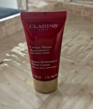 Clarins Super Restorative Hand Cream~30 mL/ 1 Oz Nwob - Sealed - $10.40