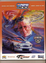 1998 Pepsi 400 Program Nascar Michigan Jeff Gordon Win - $33.14