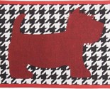Tapestry Pet Bowl Mat (nonskid)(13&quot;x 19&quot;) LARGE RED SCOTTISH DOG, Park B... - $14.84