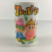 Trollies Collectible Cup Triplettes Puppy Troll Pet Tiger Vintage 1992 P... - £11.80 GBP