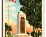 Barbara Fritchie Monument Frederick Maryland MD Linen Postcard Y3 - £1.52 GBP