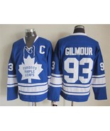Maple Leafs #93 Doug Gilmour Jersey Old Style Uniform Blue - $49.00