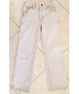 Girls Wranglers Wheat Jeans -Size 11 Reg-Distressed Stains Spots - $261.73 MXN