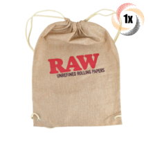 1x Bag Raw Classic Logo Drawstring Bag | Tan | Fast Shipping - £14.87 GBP