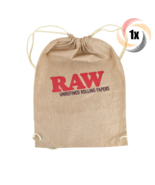 1x Bag Raw Classic Logo Drawstring Bag | Tan | Fast Shipping - $26.38 CAD
