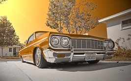1964 Chevy impala lowrider | 24 x 36 INCH POSTER  | sports car - £16.25 GBP