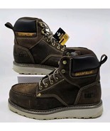 Caterpillar Men Calibrate Steel Toe Work Boot Boots Brown NWT - €178,23 EUR