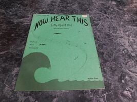 Now Hear This by Mary Elizabeth Clark Student Book two 2 - $54.99 MXN Now Hear This by Mary Elizabeth Clark Student Book two 2 - $54.99 MXN
