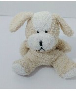 It&#39;s Greek Me ASI Tan beige white terry cloth plush puppy dog small mini... - £23.66 GBP