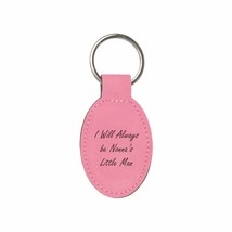 Grandma Gifts I Will Always be Nonna&#39;s Little Man Engraved Leatherette K... - £8.76 GBP