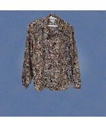 Vintage All Hours Paris Milan Women's Button Down Blouse Size M - $34.65