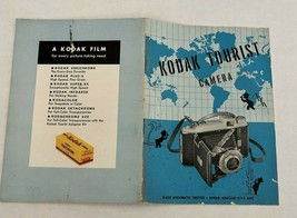 Vintage Kodak Tourist Fotocamera Brochure Manuale - £27.49 GBP