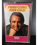 PERRY COMO PURE GOLD RCA CASSETTE TAPE - $3.95