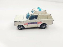 Corgi Juniors Range Rover Police White Made in Britain Good Condition Di... - $11.99