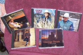 bundle of {5}  cd&#39;s   george strait  country music - £15.66 GBP