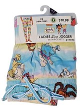 Rugrats Nickelodeon Women&#39;s Sleep Jogger With Pockets Size 2X 18W-20W Br... - $12.86