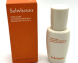 NEW SULWHASOO FIRST CARE ACTIVATING SERUM VI travel size 0.27 fl. Oz. - $9.81