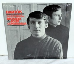 Bartok Suite For Two Pianos Contiguglia 1970 Connoisseur Society CS-2033 Sealed - £11.95 GBP