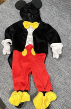 Disney Baby MICKEY MOUSE Costume 9 Months Tuxedo Halloween Costume Dress... - £19.01 GBP