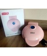 DASH Pink Mini Maker for Individual Waffles 4 Inch See Pictures - $254.90 MXN