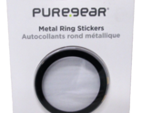 New 2 Pack PureGear Magnetic Ring Stickers for iPhone 8 &amp; Later Models -... - £5.94 GBP