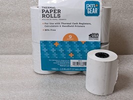 7 Small Rolls  2.25x85 FT Thermal Paper  For Cash Register &amp; Calculators - £6.80 GBP