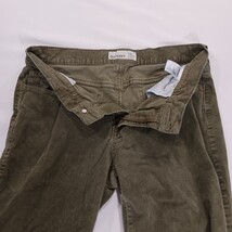 Old Navy RN#54023 Women’s Green Corduroy Cotton Blend Trouser Pants Sz 6 (28×29) image 10