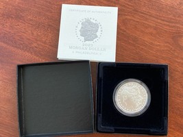 2023 P Morgan Silver Dollar Uncirculated Collector&#39;s Coin in OGP w/ COA - $123.75