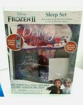 Disney Frozen Body Lotion Body Wash Door Hanger Sleep Mask Stickers Spa Gift Set - $15.08