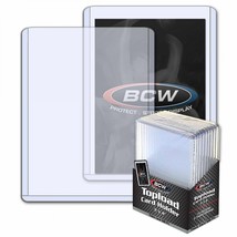 1 Pack of BCW 3x4 3.5mm Topload holder 138 pt Thick Card Toploads - $8.01