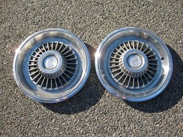 Genuine 1979 to 1983 Mercury Marquis 14 inch hubcaps wheel covers - £25.05 GBP