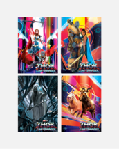 Marvel Thor Love &amp; Thunder Limited Edition Collector Card Set Valkyrie Korg Gorr - £7.10 GBP