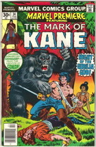 Marvel Premiere Comic Book #34 The Mark of Kane 1977 VERY GOOD- - £1.40 GBP