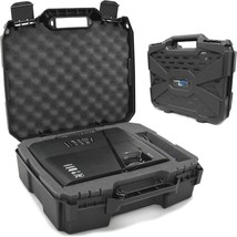 Durable Hard Shell Travel Case With Padlock Rings For Video, And Ex5240 ... - $72.60