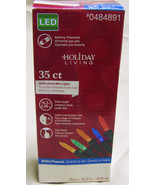 LED 35 ct Multicolored Mini Lights Battery Powered Christmas party weddi... - $207.11 MXN