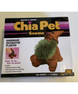 Chia Pet Gnome with Seed Pack, Decorative Pottery Planter, Easy to Do an... - £18.87 GBP