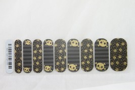 Jamberry Nail Wrap 1/2 Sheet (New) Night Fright - £6.72 GBP