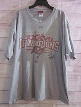 Vintage Tampa Bay Bucs NFL 2003 Super Bowl Champions XXXVII T Shirt Size XL - £11.98 GBP