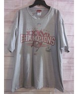 Vintage Tampa Bay Bucs NFL 2003 Super Bowl Champions XXXVII T Shirt Size XL - £11.91 GBP
