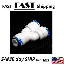 Water line 1 in 2 out - T aka Y connector adapter refrigerator water tub... - $10.42
